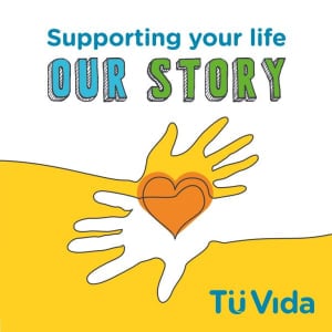 Image showing front page of TuVida's 'Our Story' booklet